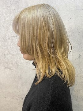 バト(vato) 河原町ブロンドミルクティーベージュ20代30代40代