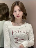 ミニウルフレイヤーカット顔周り前髪韓国ショートボブ/池袋