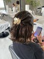 サムシング(Something.) ヘアアレンジもお任せ下さい!
