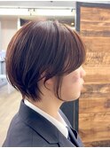 丸みショート/似合わせカット/バッサリカット/学生カット