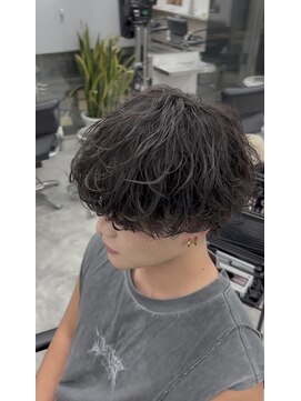 オム ブランシェ(HOMME BLANCHE’) 【Ryo】ゆるふわシャドウパーマ