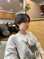 シーソー(SEE-SAW)&nbsp;襟足重めセンターパート