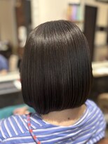 トウカ 船橋駅前店(TOUKA)&nbsp;オリーブグレージュ/秋色カラー/大人ボブ［髪質改善/船橋］