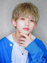 ブリーチ 郡山店(BLEACHi) 【BLEACHi】ホワイトベージュ無造作マッシュ