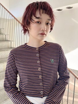 トリッカ 銀座(tricca) ショートボブ/ショートヘア/小顔/顔まわりカット/ショート