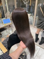 ゼスト フィーノ(ZEST fino) 【橋本姫奈】オリーブベージュでまろやかブラウン