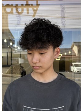 メンズギフト(men's GIFT) シャドウパーマツイストスパイラルパーママッシュ刈り上げ