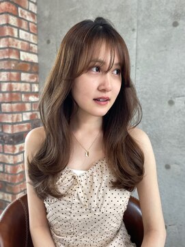 ザシー チェルシー 橋本(The C CHELSEA) 大人上品ベージュカラー/レイヤーカットTheC CHELSEA 橋本