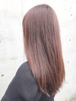 アミックス ヘアワークス 本店(AMIX hair works) ロング×透け感ベージュカラー