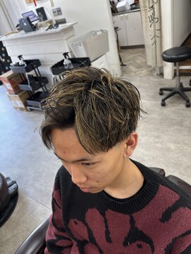 スウェル 船橋店(Swell) MEN’S HAIR/波巻ツイストスパイラル/フェザーパーマ/船橋