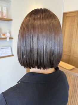 リオン 畦野店の写真/あなたの髪質やダメージに合わせて選べる厳選トリートメントが人気◎潤いたっぷりのつやつや美髪へ導く...