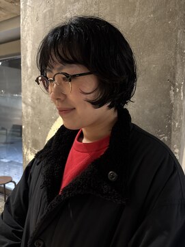 ハマモト ショートボブパーマ
