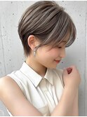 透明感ハイライト・レイヤーショート