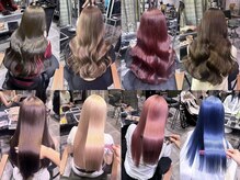 UMMのこだわりのお客様に合わせたオリジナルケアカラー・トリートメントで色持ちの良い艶髪カラーへ