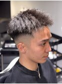 MEN`SHAIR/スパイキーショート/フェザーパーマ/烏丸御池F