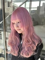 ヲタク(wotaku.)&nbsp;ペールピンクハイトーンカラーケアブリーチホワイトピンク暖色