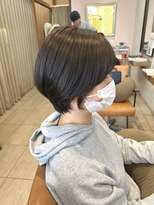 ナチュラルスポット(Natural Spot) レイヤーショート×アッシュブラウン