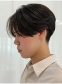センターパート/ニュアンスパーマ/フェザーパーマ/men's