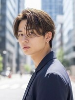 ピボット 梅田(PIVOT) 【梅田北新地メンズカット】ビジネスフェザースタイル