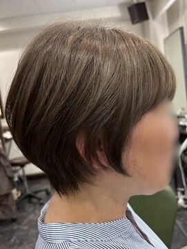 ヘアメイクアクト 都賀店 大人ショート/ミルクブラウン
