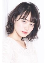 メリケンビューティーパーラー コウベ(MERICAN BEAUTY PARLOR KOBE) 大人ボブ外ハネレイヤーボブ40代50代60代白髪染め前髪あり