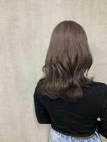 トリコ(ToricO) くすみグレージュ ブリーチ無しダブルカラー ミルクティー