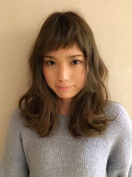 ロンド 銀座(Lond) マットグレージュカラーのショートバング☆ 担当 本田奈穂美
