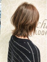 ミッシェル アフロート(michelle afloat)&nbsp;20代30代40代50代ひし形くびれソフトウルフミディアムレイヤー