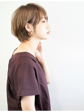 ケアウメダ(CARE UMEDA) 【CARE UMEDA】大人可愛いカジュアルショートボブ　徳田圭吾