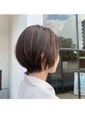 丸みショートボブ