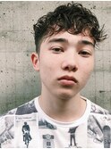 【山庄司 祐希】ハードパーマ×フェードスタイル表参道