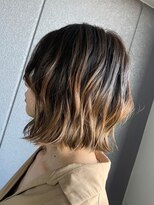 ストーリー(Story)&nbsp;前下がりボブ×バレイヤージュ