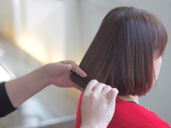 ザ デイ フォーヘアー(The day 4 HAIR)の写真/ご来店～退店まで一人のStylistがマンツーマンで担当＊理想のスタイルやお悩み、お気軽にご相談ください