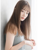 ルアナ 梅田店(Luana)&nbsp;【Luana　梅田】ナチュラルストレート×フォギーベージュ