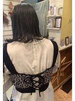 ラレイ(Lalei)&nbsp;＊長めボブ ×グレーブラック 辻幸奈