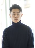 韓国マッシュサイドパートニュアンスマッシュかき上げヘア
