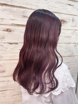 ミニム ヘアー(minim hair) 【minim×岩田】かわいさ全開ピンクパープル！