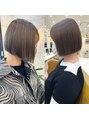 ティンク 天神(Tink) ミニボブ、丸みボブスタイル♪丁寧さと愛をこめて^ ^