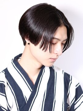 リップス 自由が丘(LIPPS) 【艶髪】前下がりセンターパート