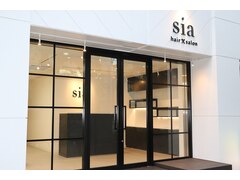 半個室型　美容室　hair salon sia