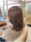 艶髪 【ミルクティーベージュ ブリーチなしWカラー】10代20代
