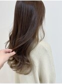 インナーカラーグレージュ