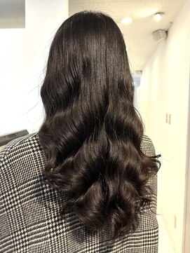 ラウレア(LAULEA) デジタルパーマ/韓国風パーマ/コテ巻き風パーマグレージュカラー