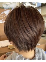 モンド ヘアクリエーション 下荒田店(monde hair creation) 丸みショートレイヤー