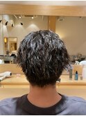 20代30代40代男性人気！無造作パーマ