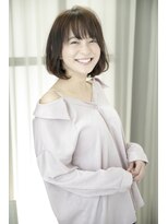 アフロディーテ 銀座(APHRODITE GINZA)&nbsp;グレージュカラー/シルキーベージュ/斜めバング/銀座/東銀座