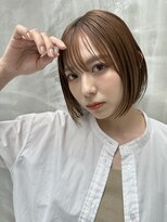 ロンド ストラーダ 心斎橋(Lond strada)&nbsp;シルキーベージュ×グレージュカラー【髪質改善/縮毛矯正】