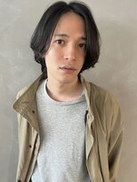 【PARK】メンズナチュラルボブ×ニュアンスパーマ
