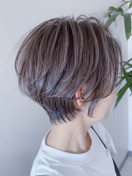 アナザヘアー なんば 高島屋前店(ANAZA hair) ハンサムショート＆グレージュカラー