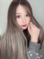 エリーツ 表参道(elyts)&nbsp;シールエクステでグラデーション韓国ヘア　ワンホン　表参道